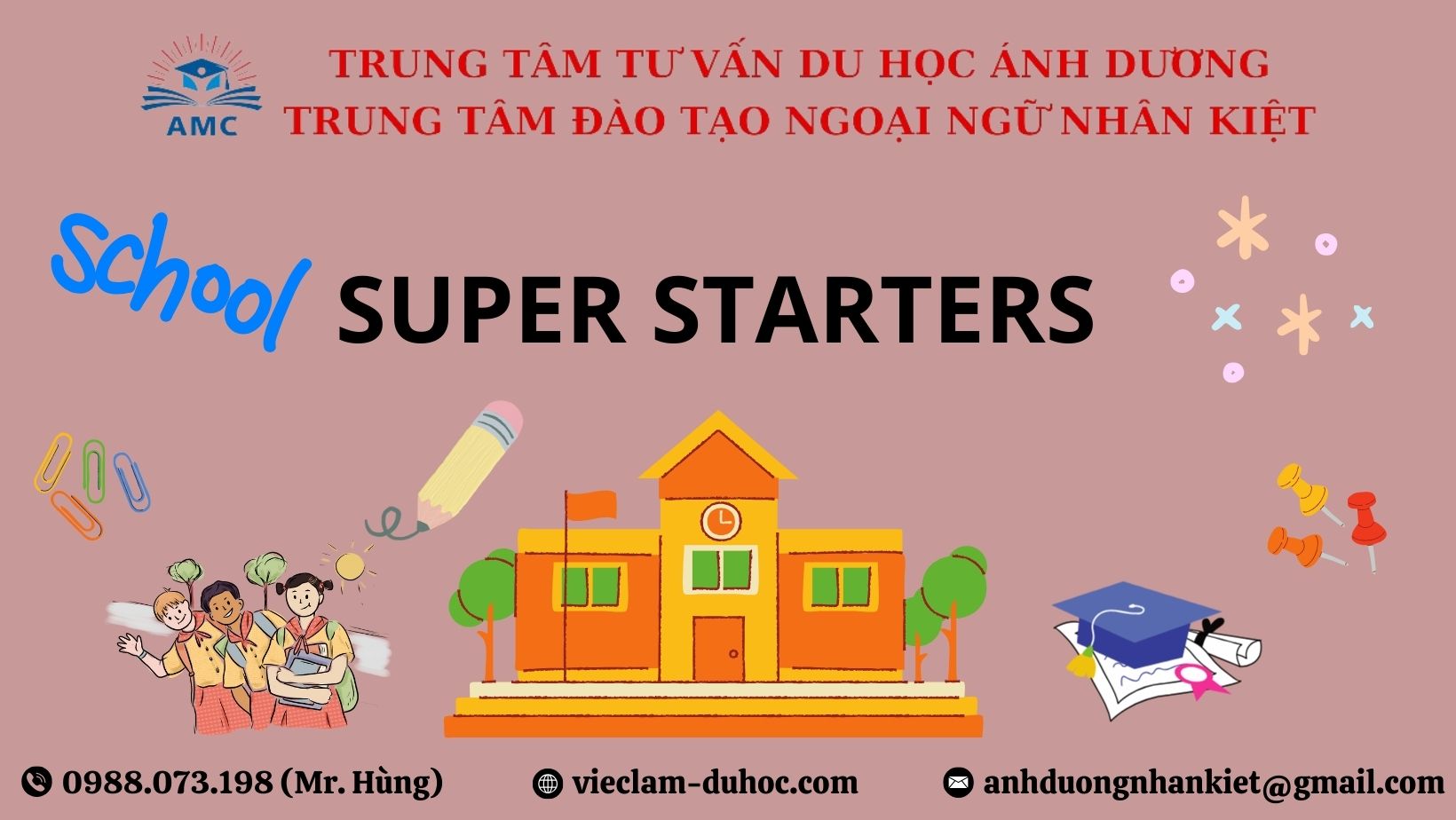 Khám phá tiếng anh: Hệ thống cấp độ starters (1-4)